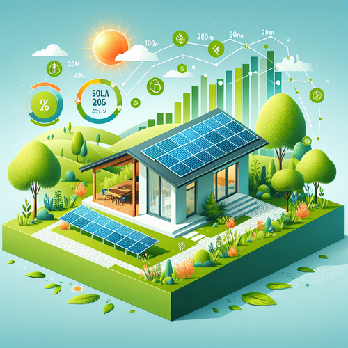 ¿Qué potencia necesito en placas solares para una casa de 100m²?