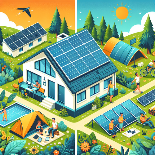 Comparativa: placas solares fijas vs portátiles
