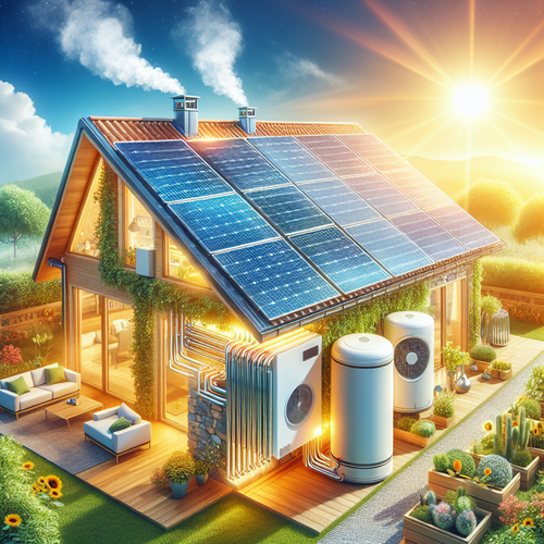 ¿Se pueden combinar placas solares con aerotermia?