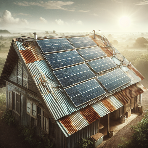 ¿Se pueden instalar placas solares en tejados de uralita?