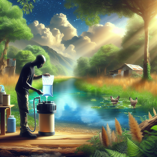 Purificadores de agua para casos de emergencia