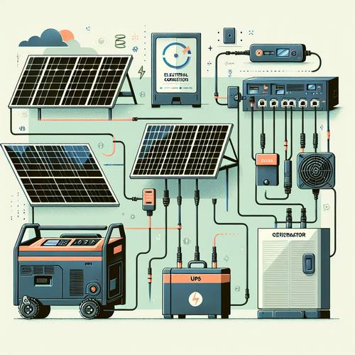 Tipos de conexiones eléctricas para energía de respaldo