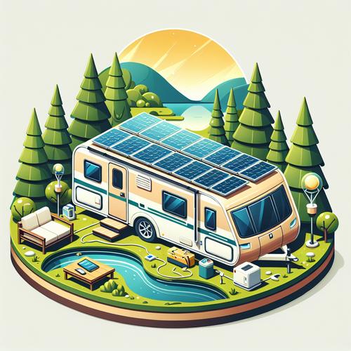 Instalación de placas solares en caravanas o autocaravanas