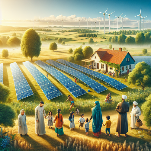 Placas solares en zonas rurales: beneficios extra