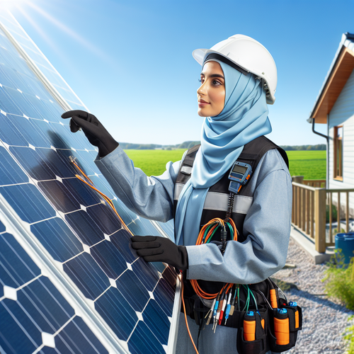 Revisión anual de placas solares: qué incluye