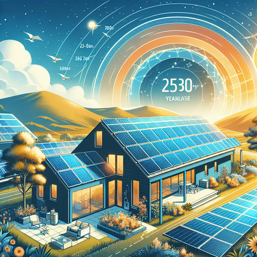 Vida útil de las placas solares: ¿cuántos años duran?