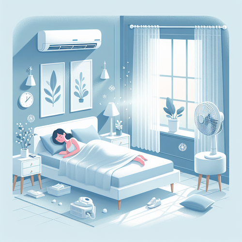 ¿Es bueno dormir con el aire acondicionado encendido?