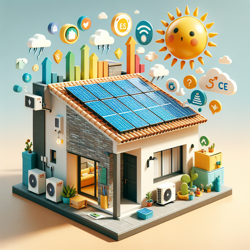 ¿Es rentable usar el aire con placas solares?