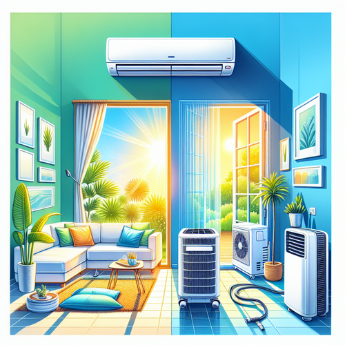 ¿Split o portátil? Cómo elegir aire acondicionado para tu hogar